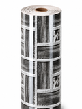 Linoleum Lucios Tip Parchet Gri / Maron (Geometric)